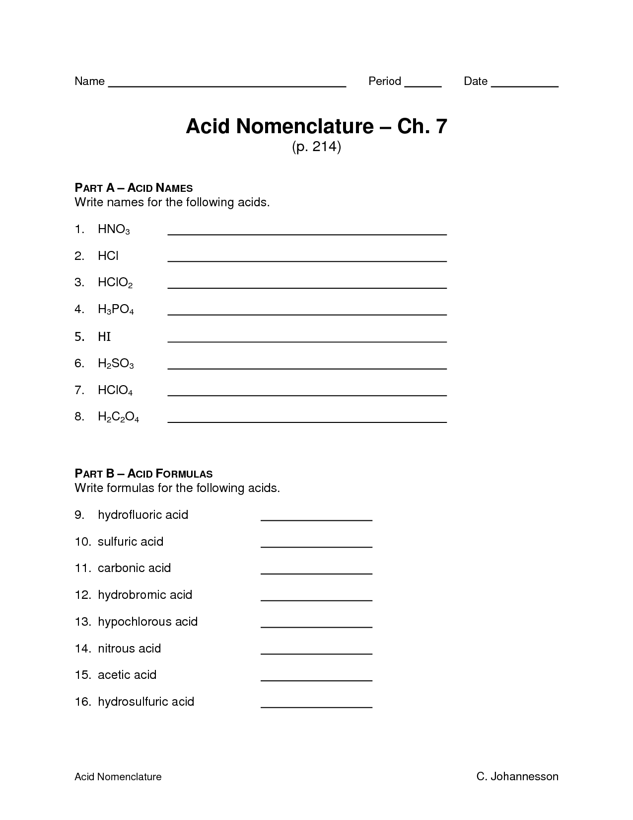 15 Best Images Of Practice Naming Acids Worksheet Naming Binary Covalent Compounds Worksheet 