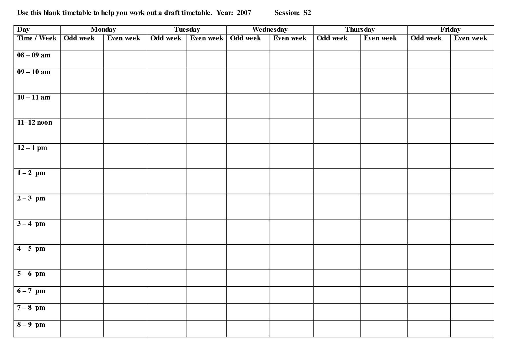 12 Best Images Of Printable Exercise Worksheets Blank Weekly Workout Schedule Template