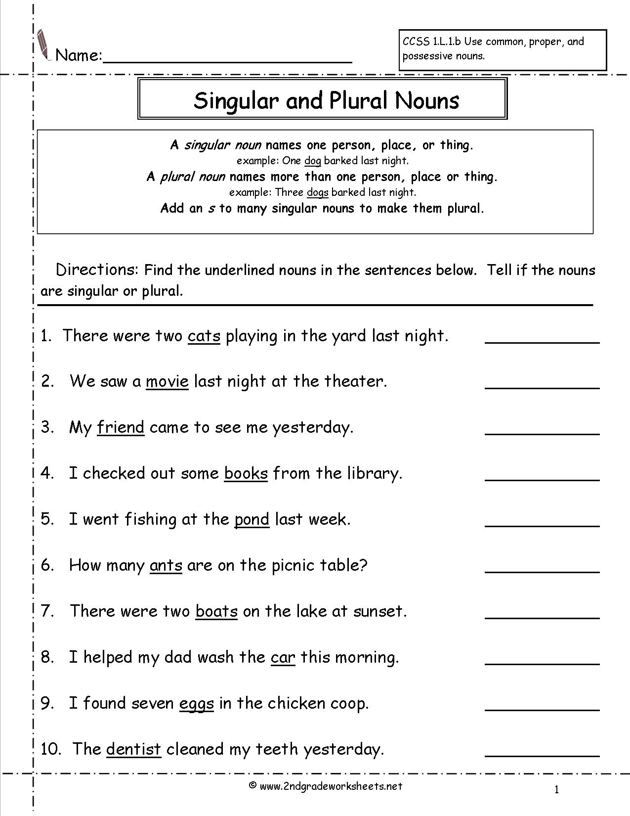 16 Best Images Of Possessive Noun Worksheets 4 6 Possessive Nouns 