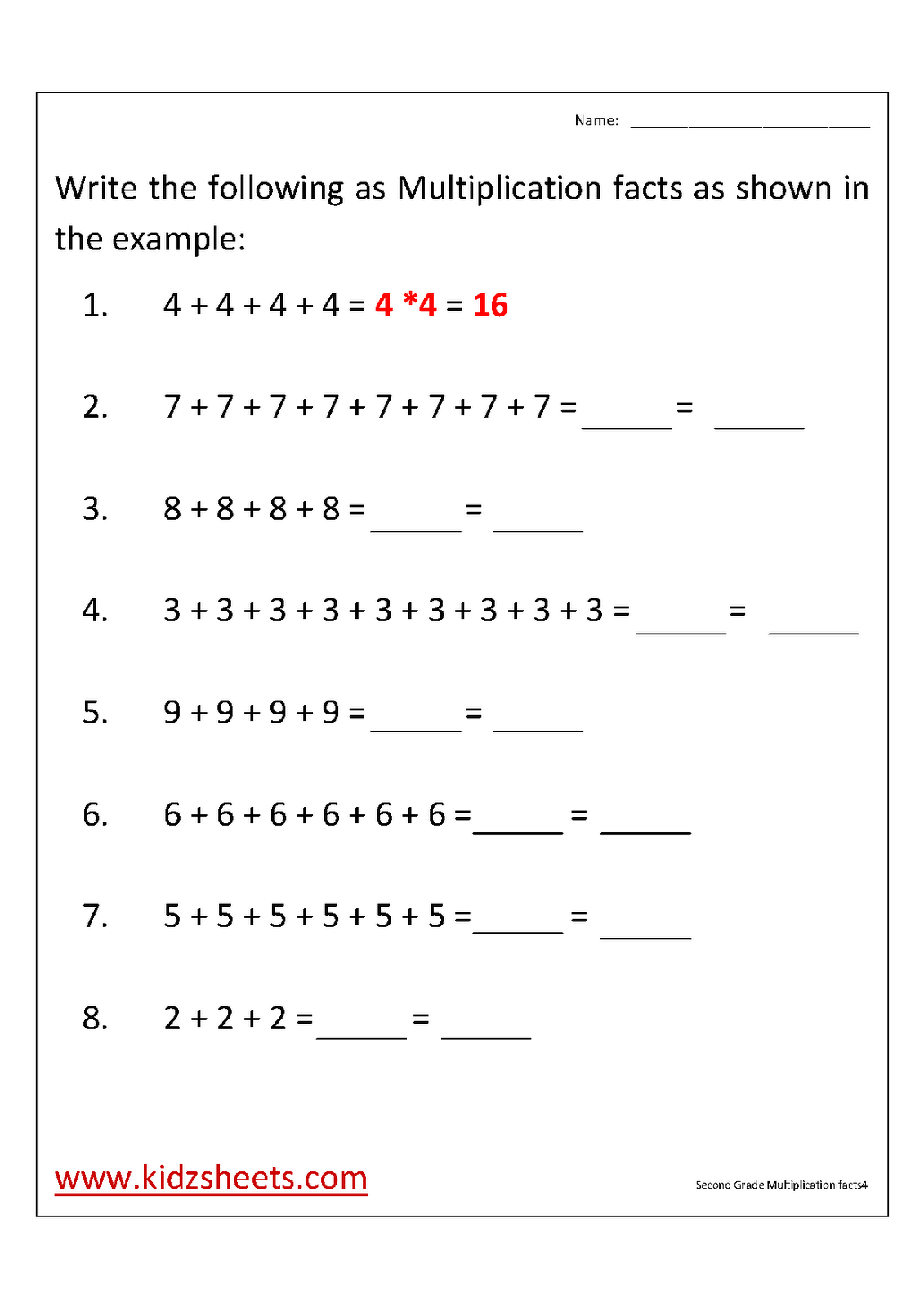 13 Best Images Of Printable Multiplication Worksheets 4S 4 Multiplication Worksheets