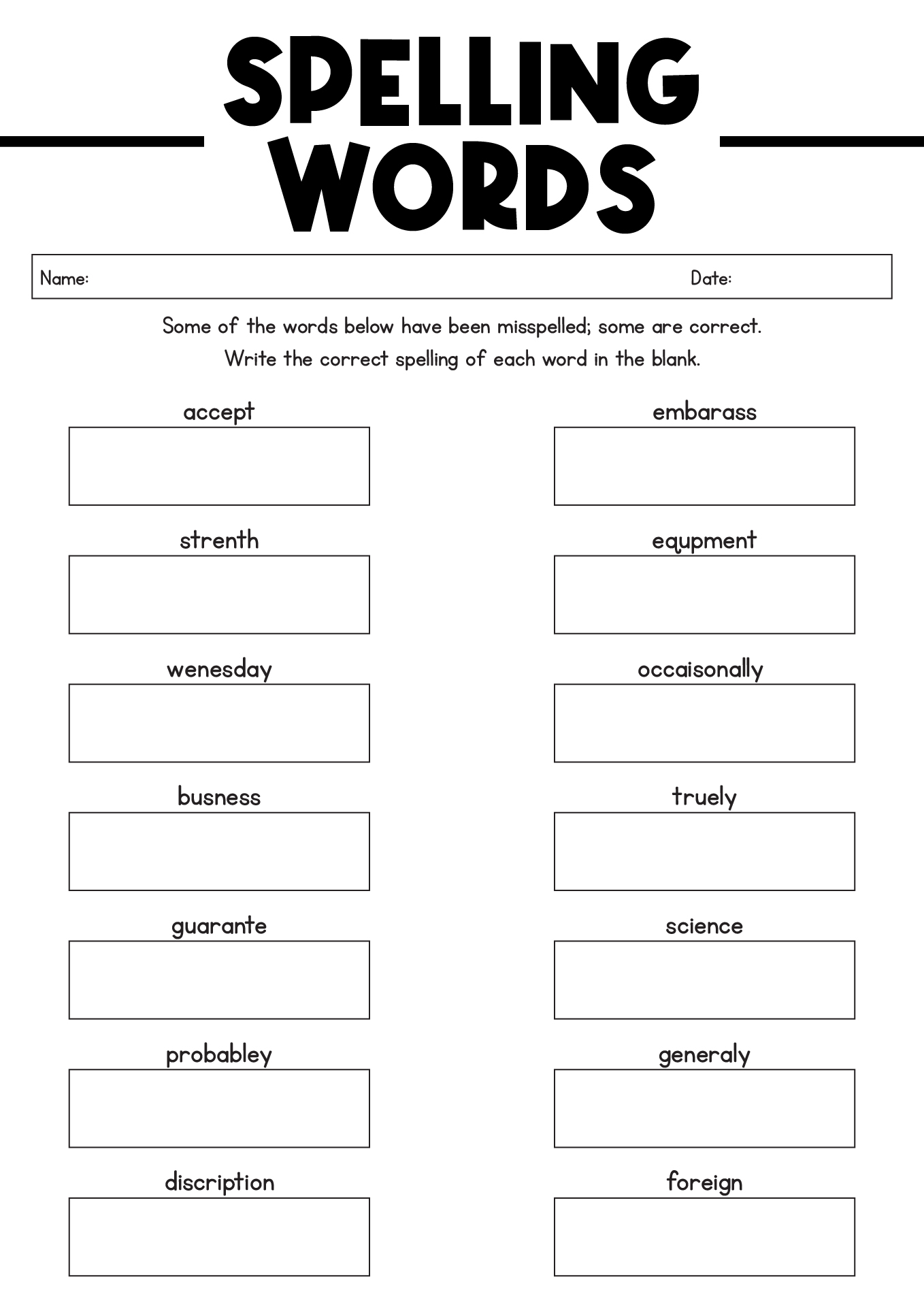 14 Best Images Of 7th Grade Spelling Words Worksheets 7th Grade Spelling Word List 7th Grade 