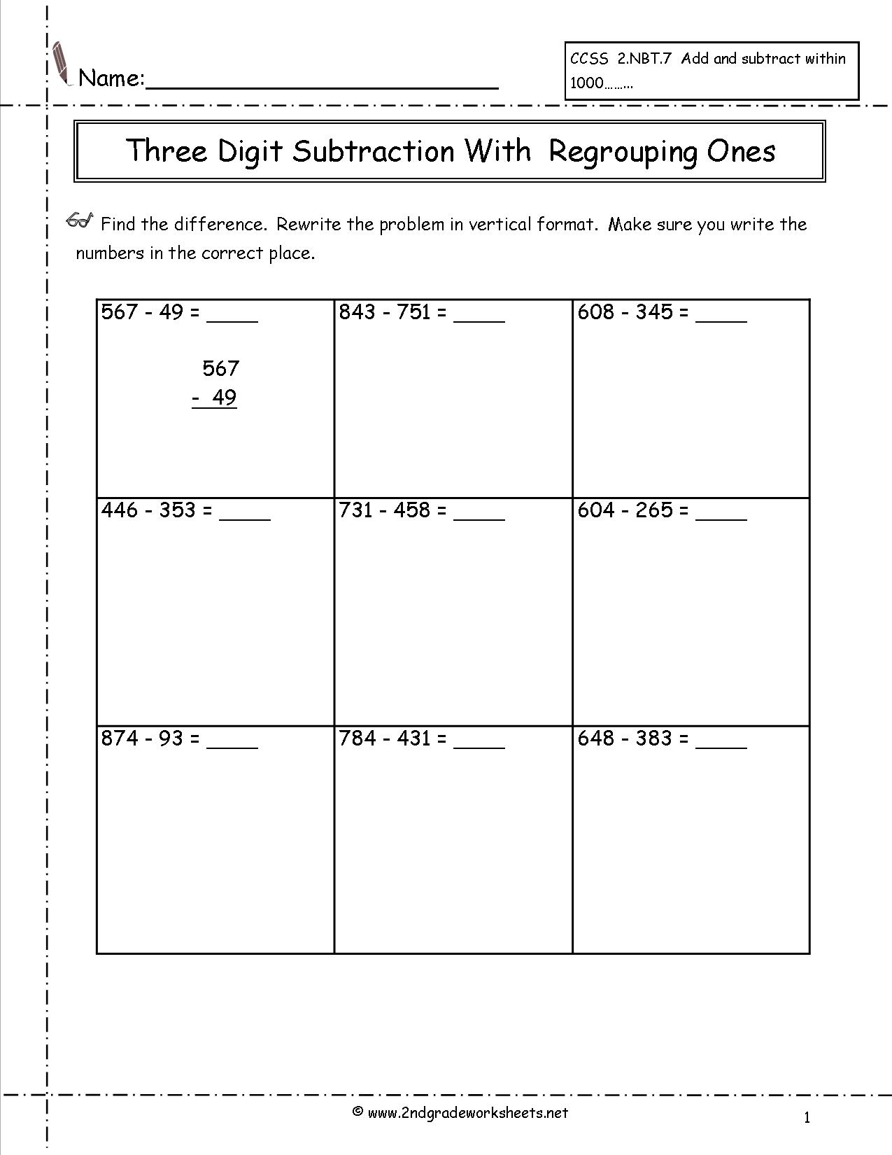 14-best-images-of-grade-2-math-worksheets-subtraction-regrouping