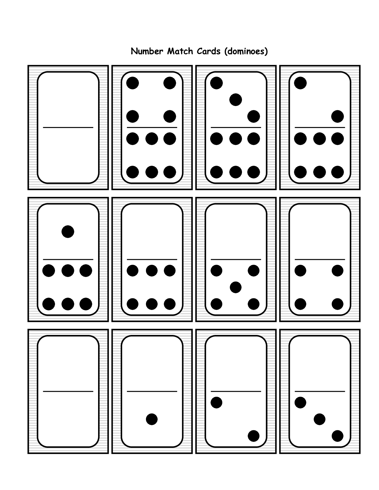 14 Best Images Of Printable Domino Worksheets Printable Domino 