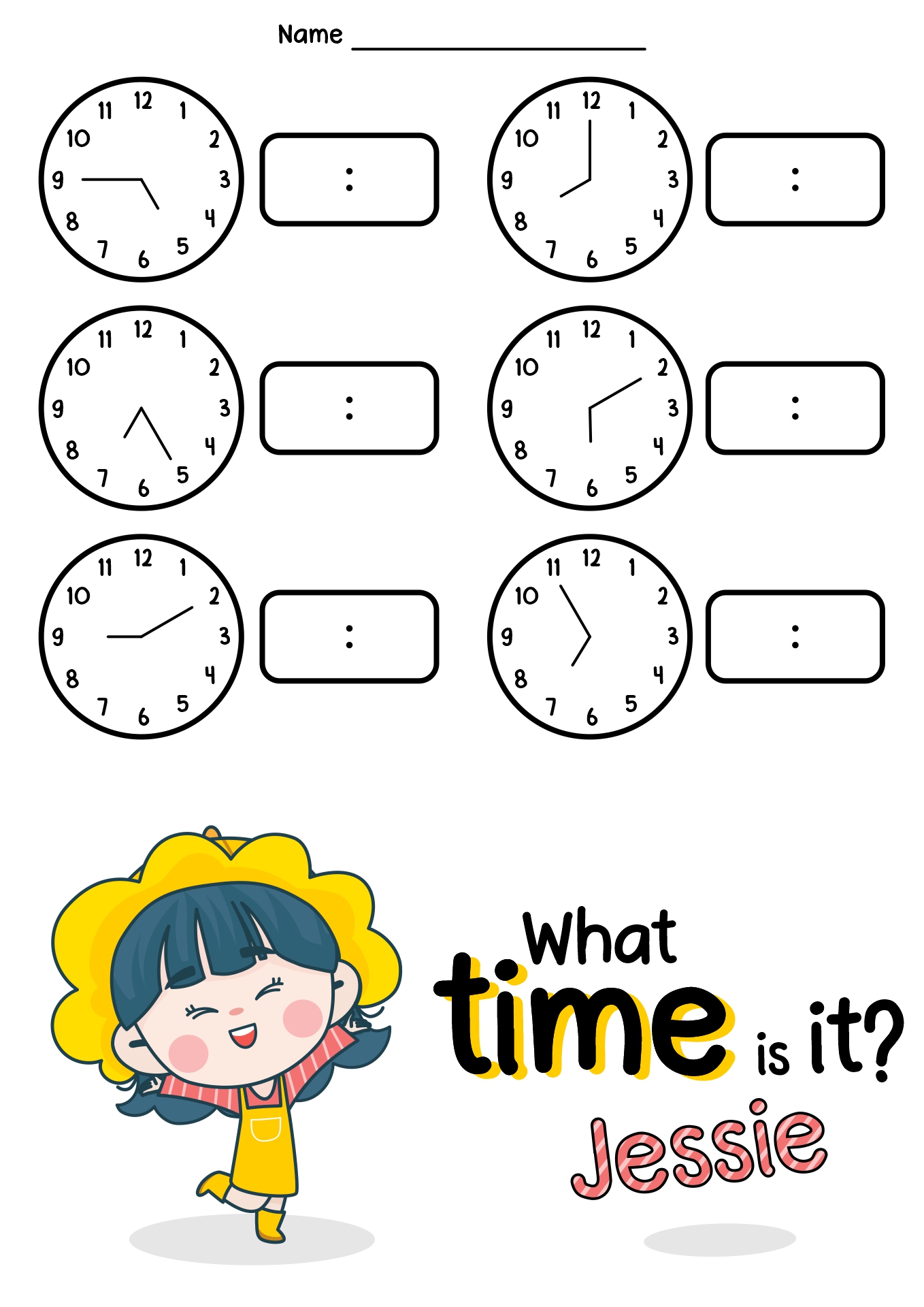 18 Best Images Of Telling Time Worksheets For First Grade First Grade Telling Time Worksheets
