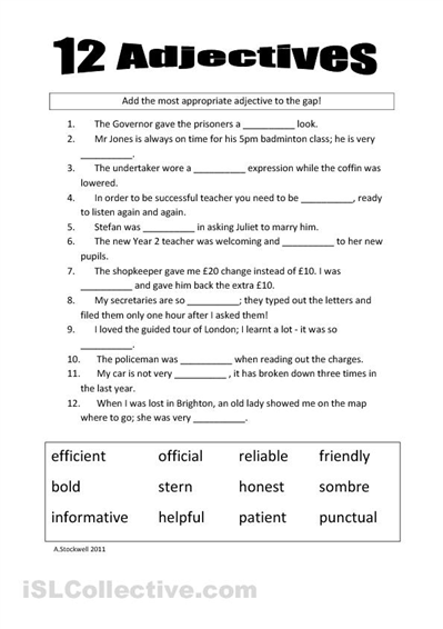 16 Best Images Of Limiting Adjectives Worksheets Printable Free 