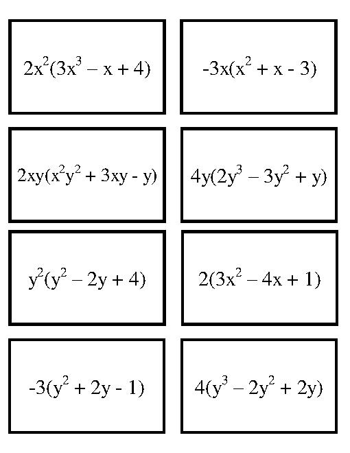 16 Best Images Of Distributive Property Worksheets Printable Distributive Property Worksheets