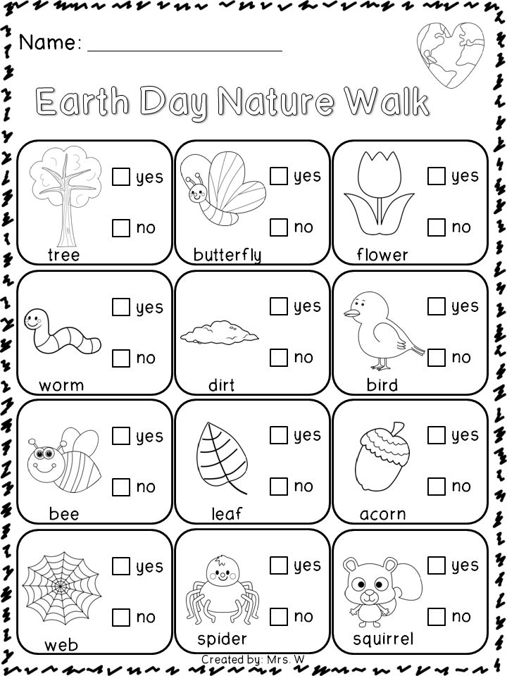 15 Best Images Of Printable NatureWalk Worksheet Spring Nature Walk 