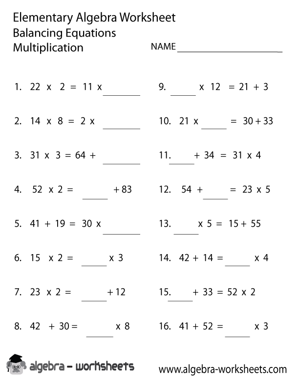 16 Best Images Of Practice Balancing Equations Worksheet Answer Key 