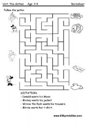 18 Best Images of Preschoolers Worksheet Identify Clothes - Preschool