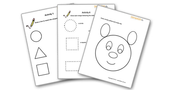 12 Best Images Of 2 Year Old Worksheets Shapes Learning Worksheets 