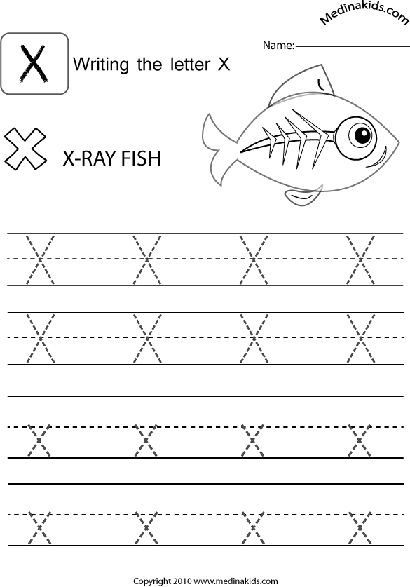 13 Best Images Of Letter X Worksheets Preschool Letter X Worksheets 