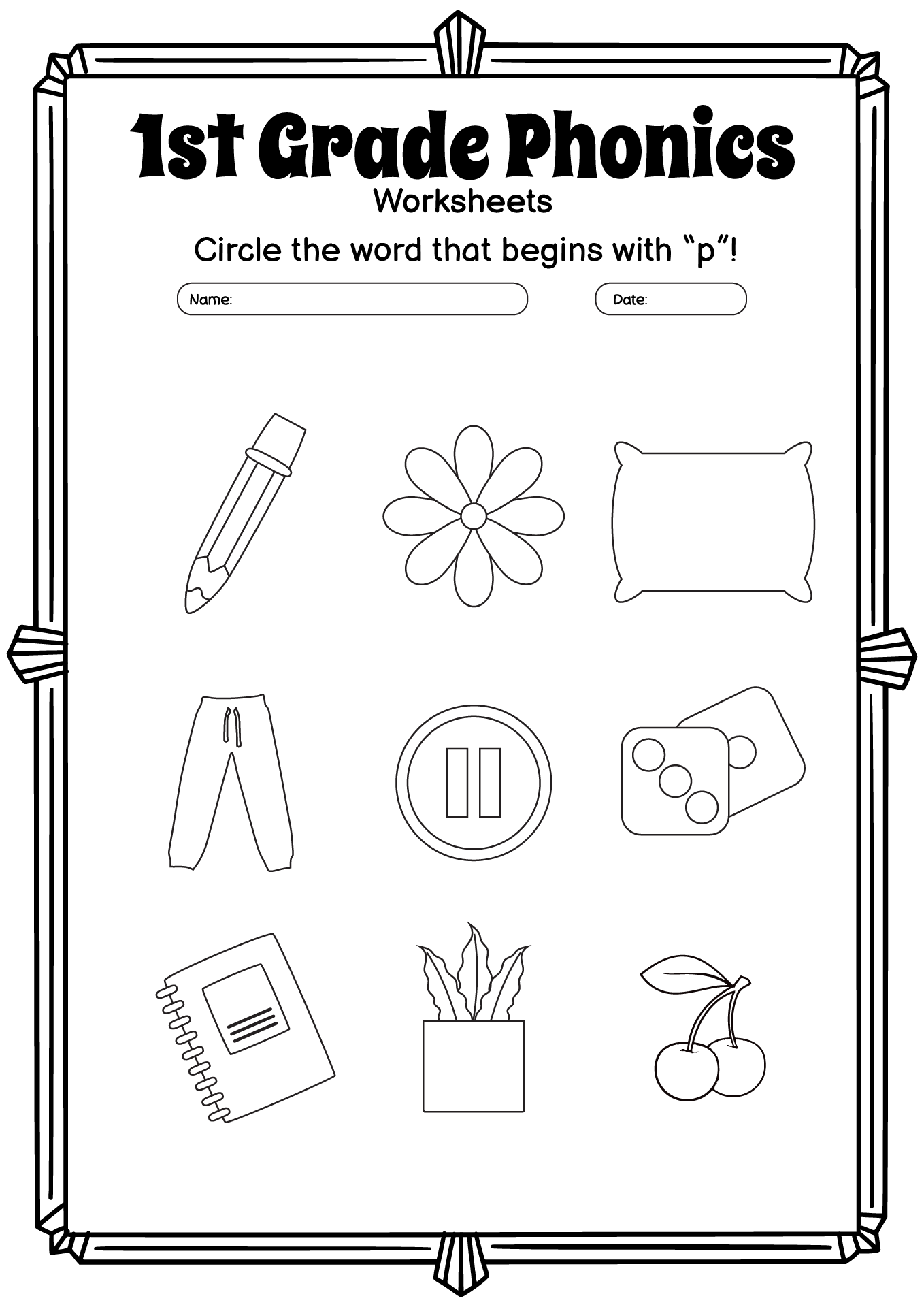 12 Best Images Of First Grade Phonics Worksheets Blends First Grade 