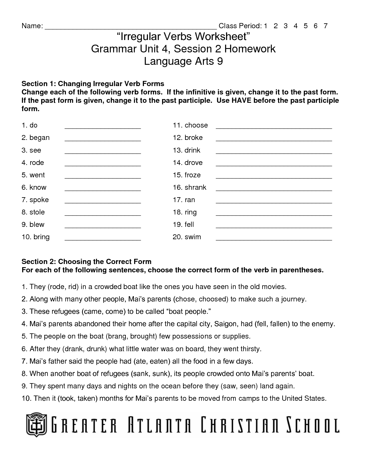 17 Best Images Of Spanish Irregular Verbs Printable Worksheets 