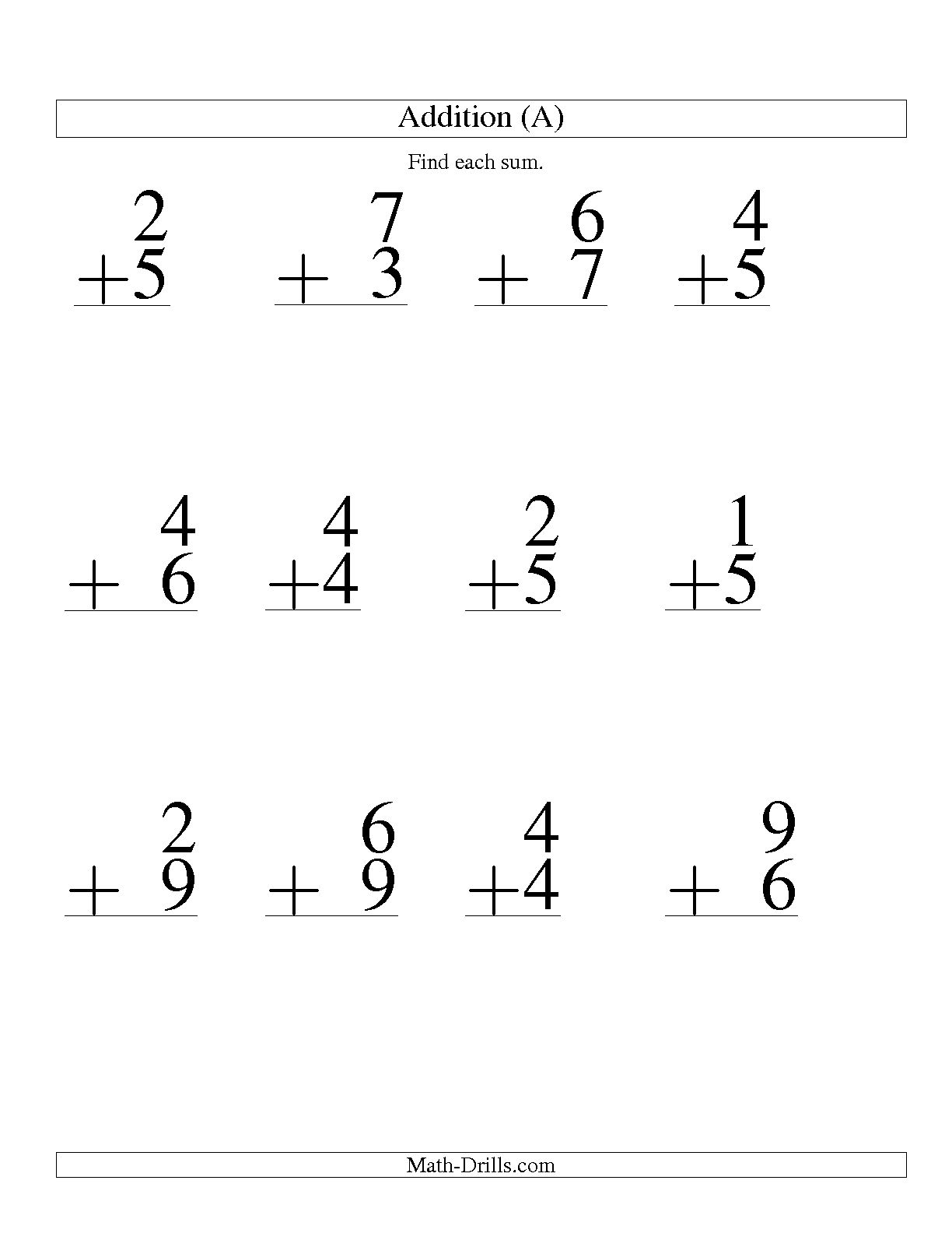 8 Best Images Of Addition With Carrying Worksheets Doubles Math Addition Worksheets 1st Grade
