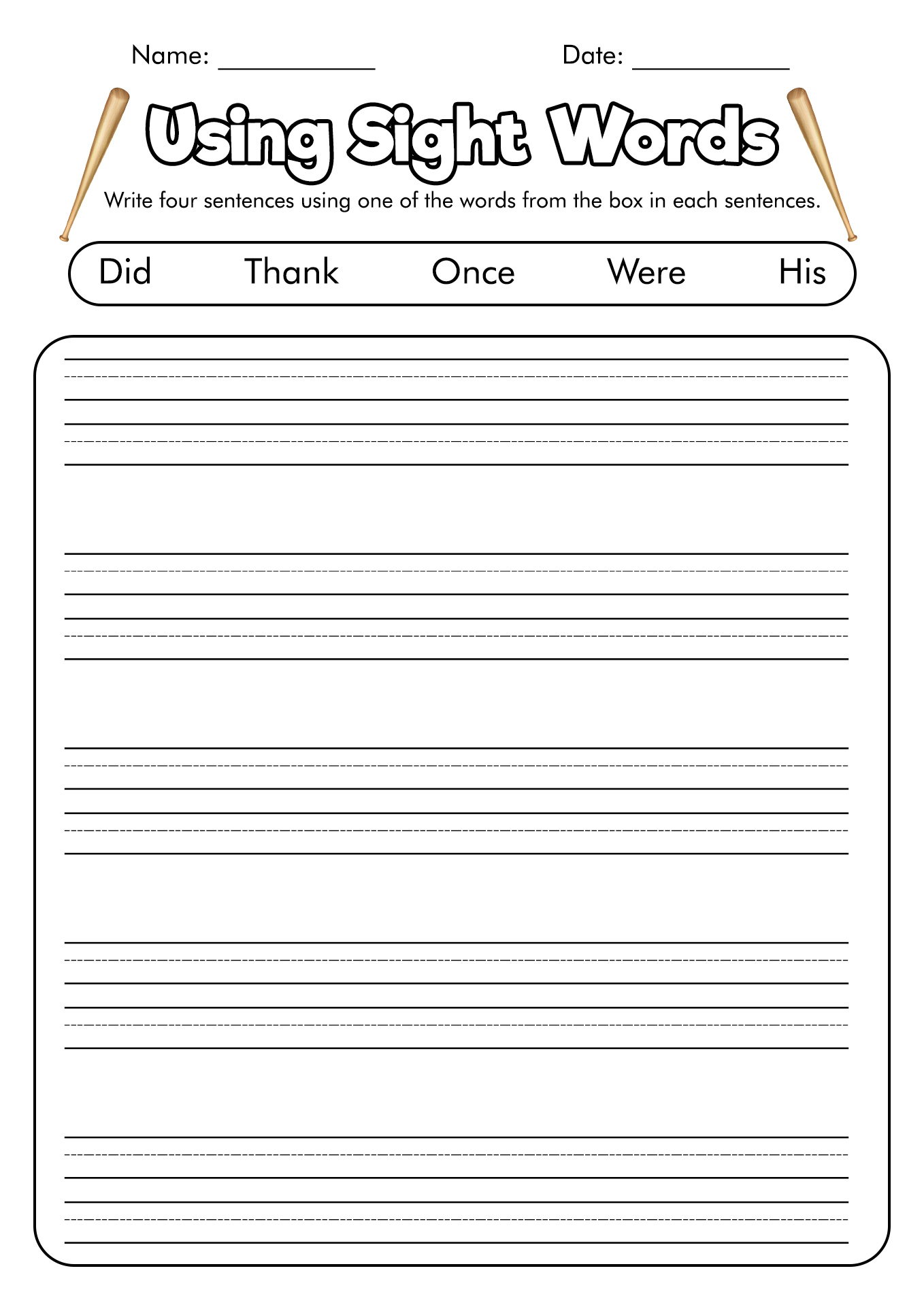 12 Best Images Of First Grade Handwriting Practice Worksheets 1st 