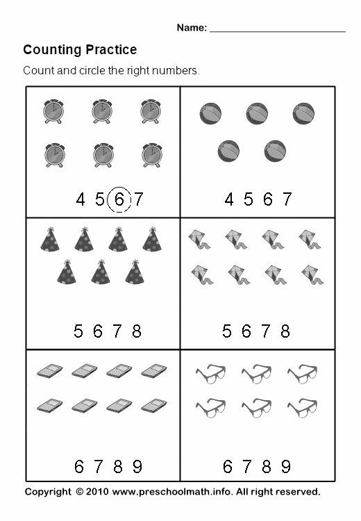 15 Best Images of Pre-K Math Worksheets Counting - Farm Animals