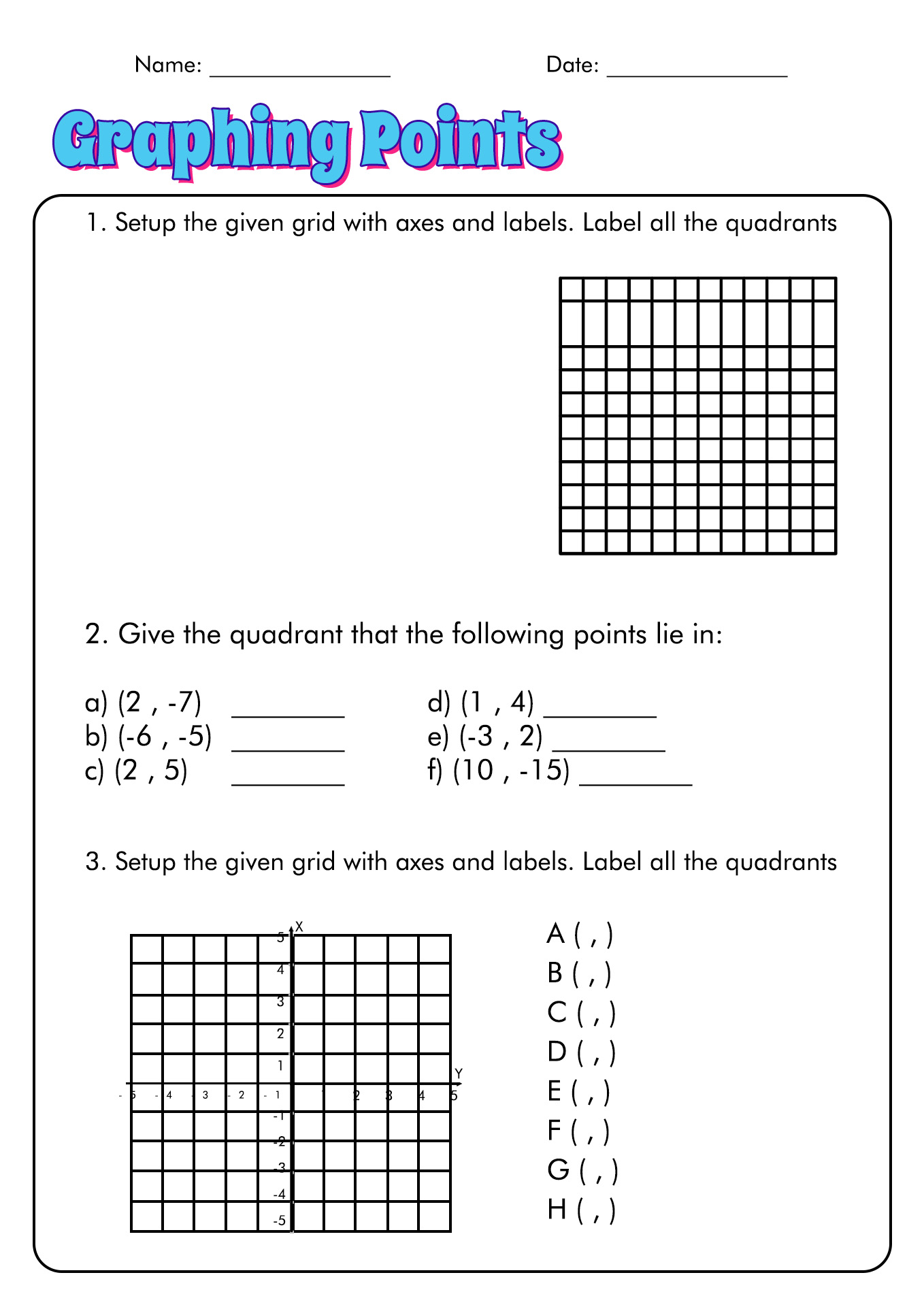 13 Best Images Of Blank Coordinate Grid Worksheets Coordinate Grid Paper Printable Graphing
