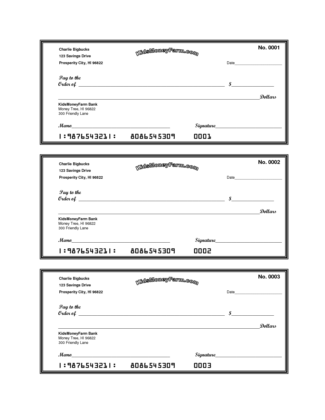 13 Best Images Of Sample Checkbook Worksheet Sample Check Register 