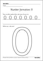 8 Best Images of Number 0 Worksheets - Numbers 0-5 Worksheets, Number 0