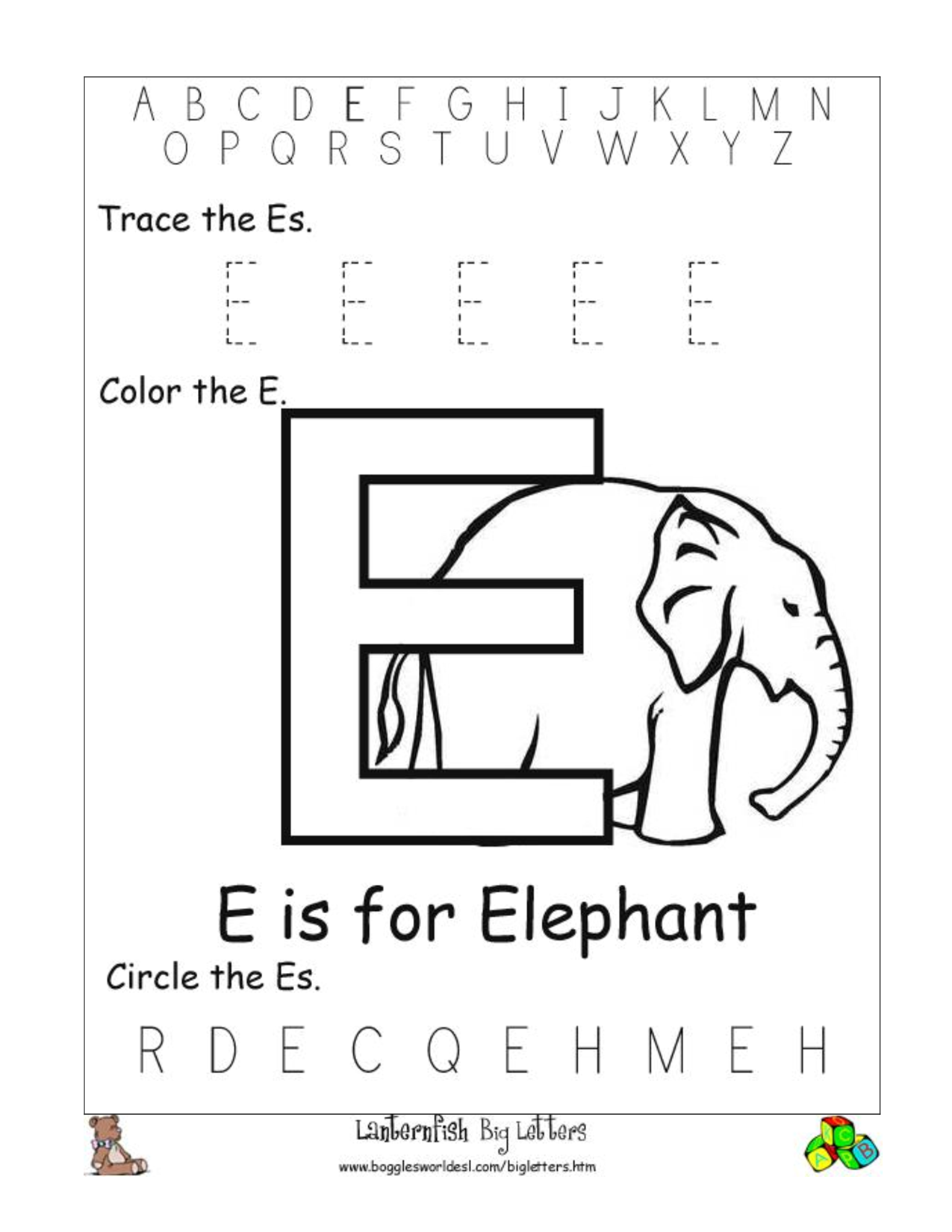 Alphabet Worksheet Category Page 4 Worksheeto