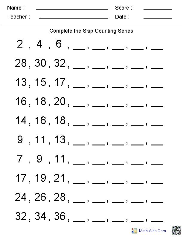 15 Best Images Of First Grade Worksheets Counting By 10s Skip Counting Worksheets Kindergarten
