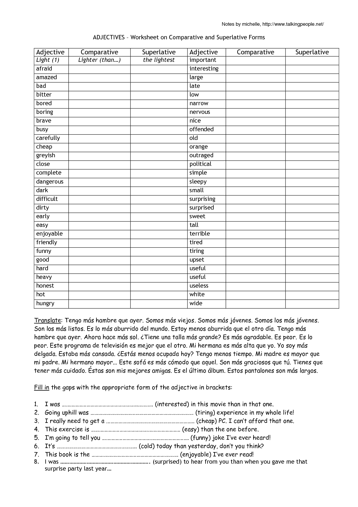 16 Best Images Of Adjectives Exercises Worksheets Printable Adjective Worksheets 2nd Grade 