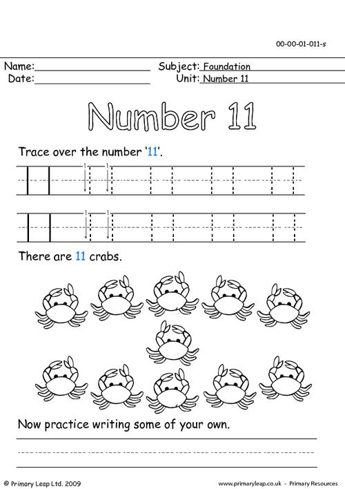 13 Best Images Of Kindergarten Numbers 11 20 Worksheets Kindergarten Tracing Number 1 20