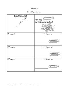 16 Best Images of Magnet Worksheets For Kindergarten - Kindergarten