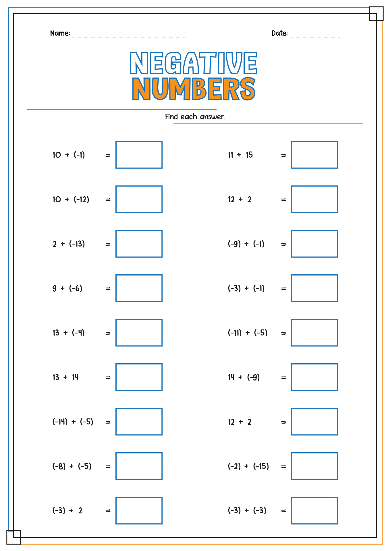 14 Best Images Of Hard Multiplication Worksheets 100 Problems Math Fact Worksheets
