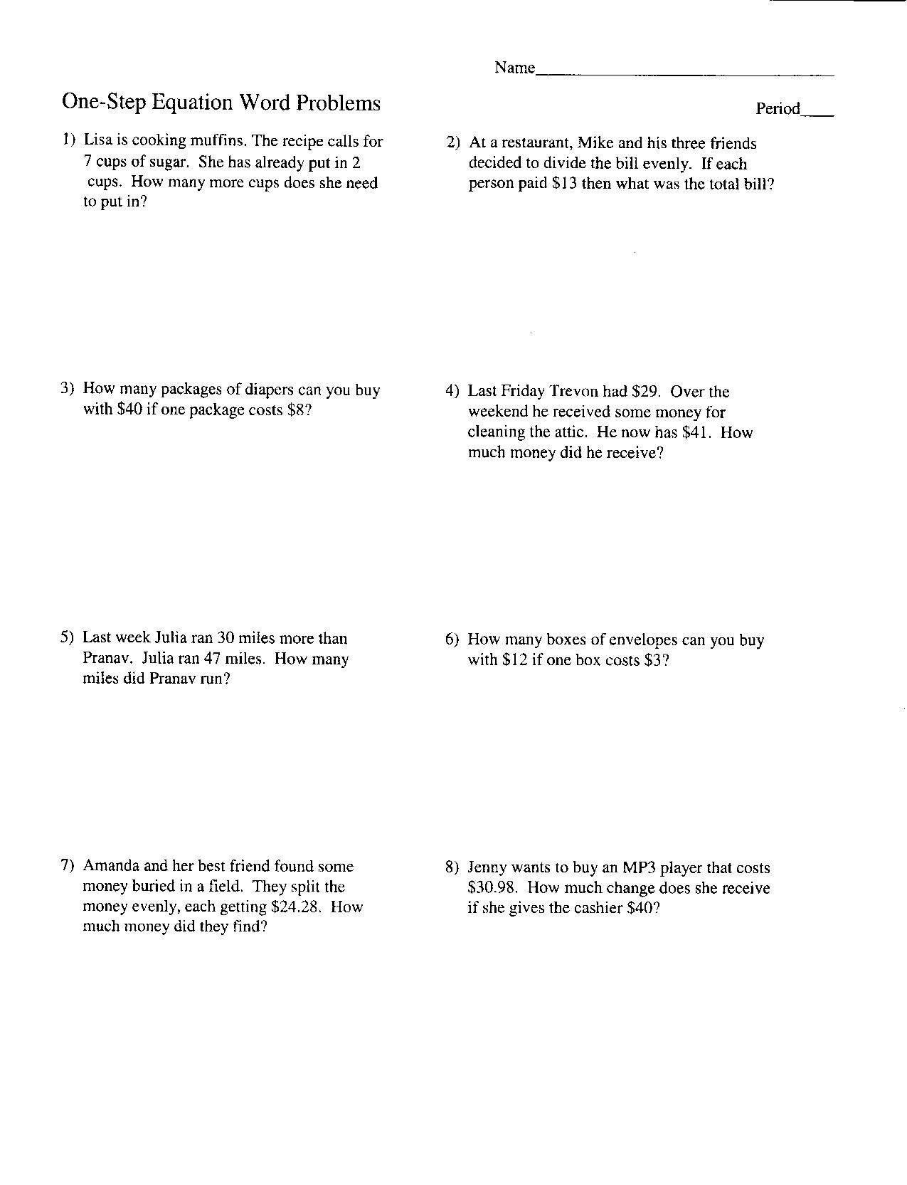 10 Best Images Of Infinite Pre Algebra Worksheets Two Step Inequalities Worksheets Printable 