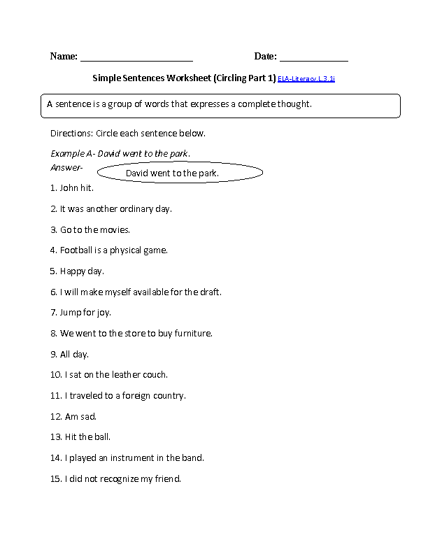 18 Best Images Of Compound Sentences Worksheet 3rd Grade Compound 