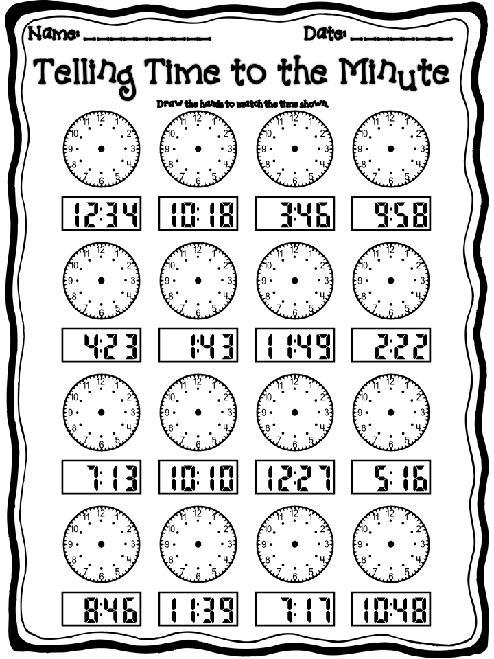 14 Best Images Of Clock Worksheets AM And Pm Table Elapsed Time 