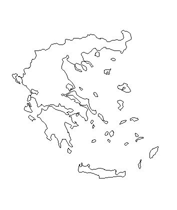 Printable Outline Map Of Ancient Greece