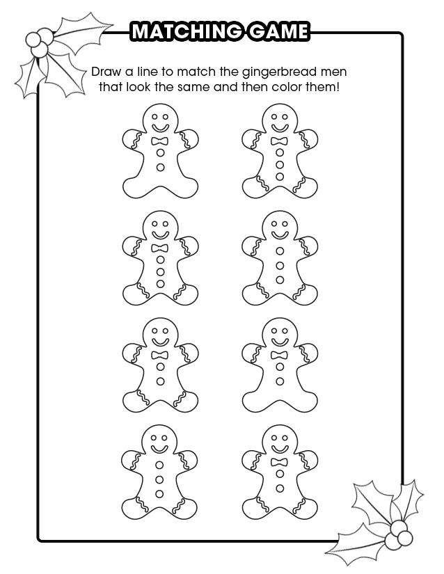 16 Best Images Of Gingerbread Worksheets For Kindergarten Kindergarten Christmas Writing 