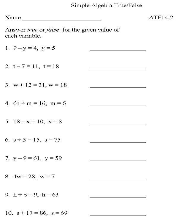 10 Best Images Of High School Math Worksheets Printable Fractions 8th 