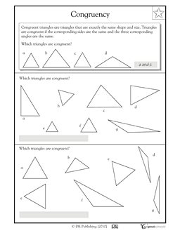 Similar And Congruent Triangles Worksheet Pdf / Using Similar Polygons