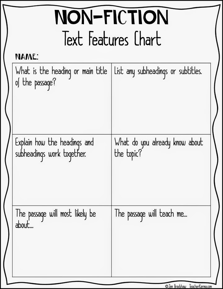 Fiction And Nonfiction Worksheets Grade 2