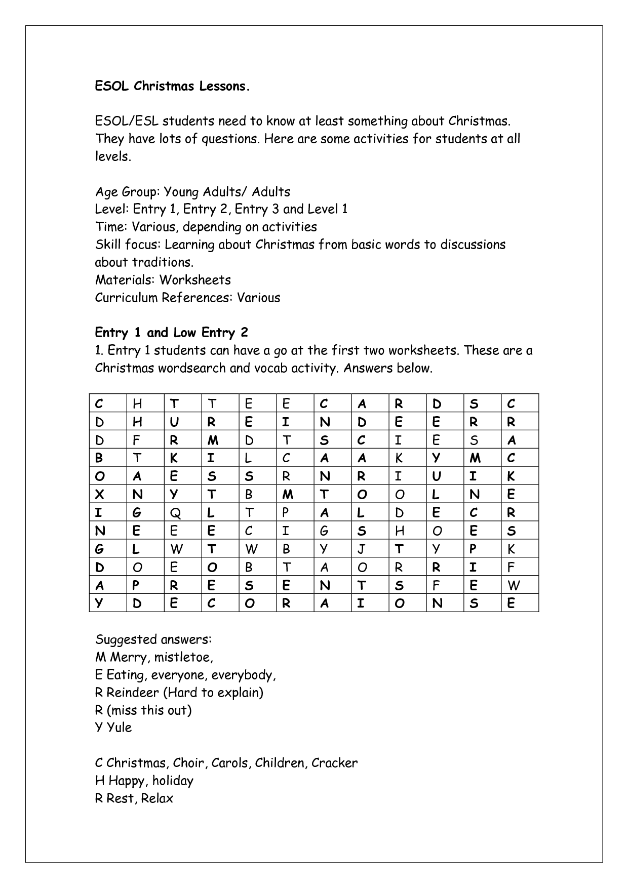 17 Best Images of ESL Adults Worksheets Answer - ESL Writing Worksheets for Adults, Printable