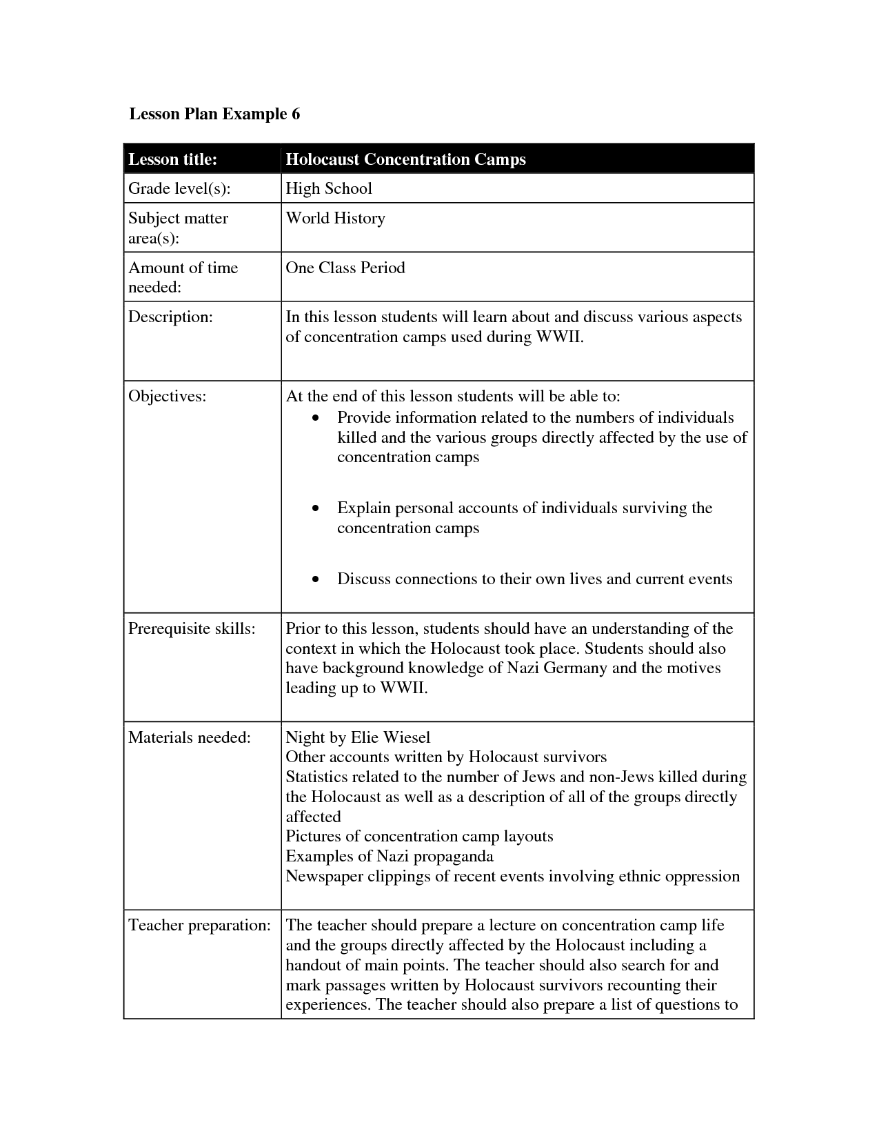 Lesson Plan Examples Format Pdf Examples Www vrogue co