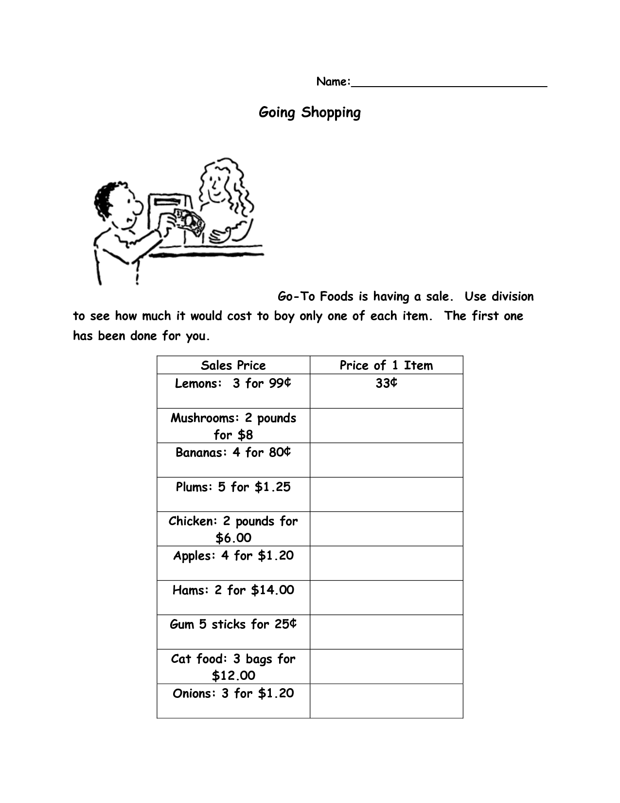 14 Best Images Of Shopping How Much Is It ESL Worksheets Supermarket Shopping Worksheets