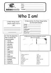 14 Best Images of Who AM I Worksheet For Adults - Who AM I Worksheet