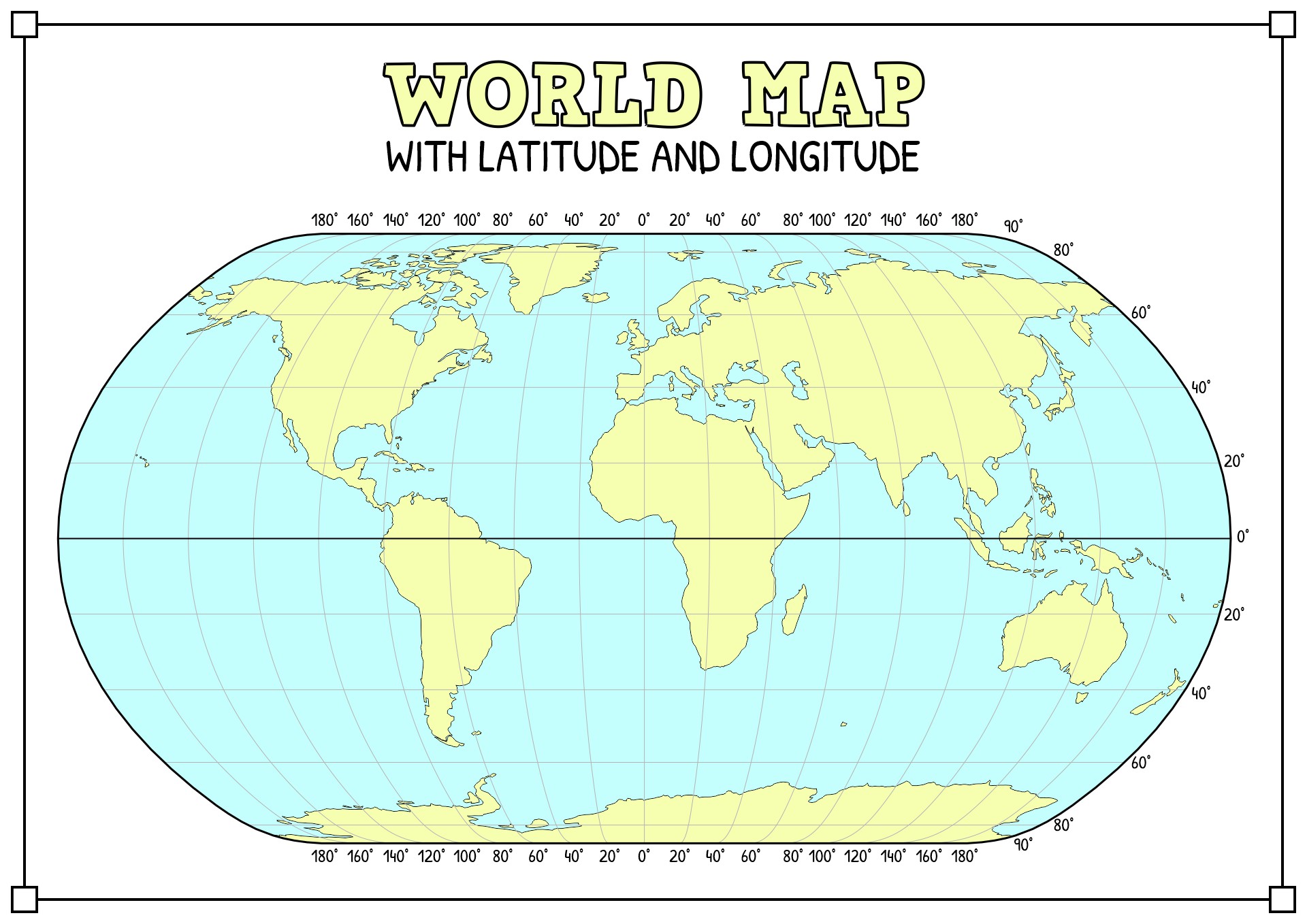 14 Best Images Of Label Latitude Longitude Lines Worksheet Longitude 