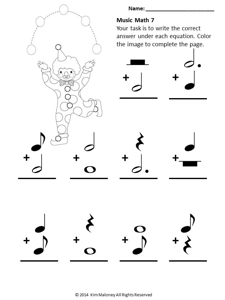 15 Best Images Of Math Worksheet Music Notes Printable Music Note Math Music Rhythm