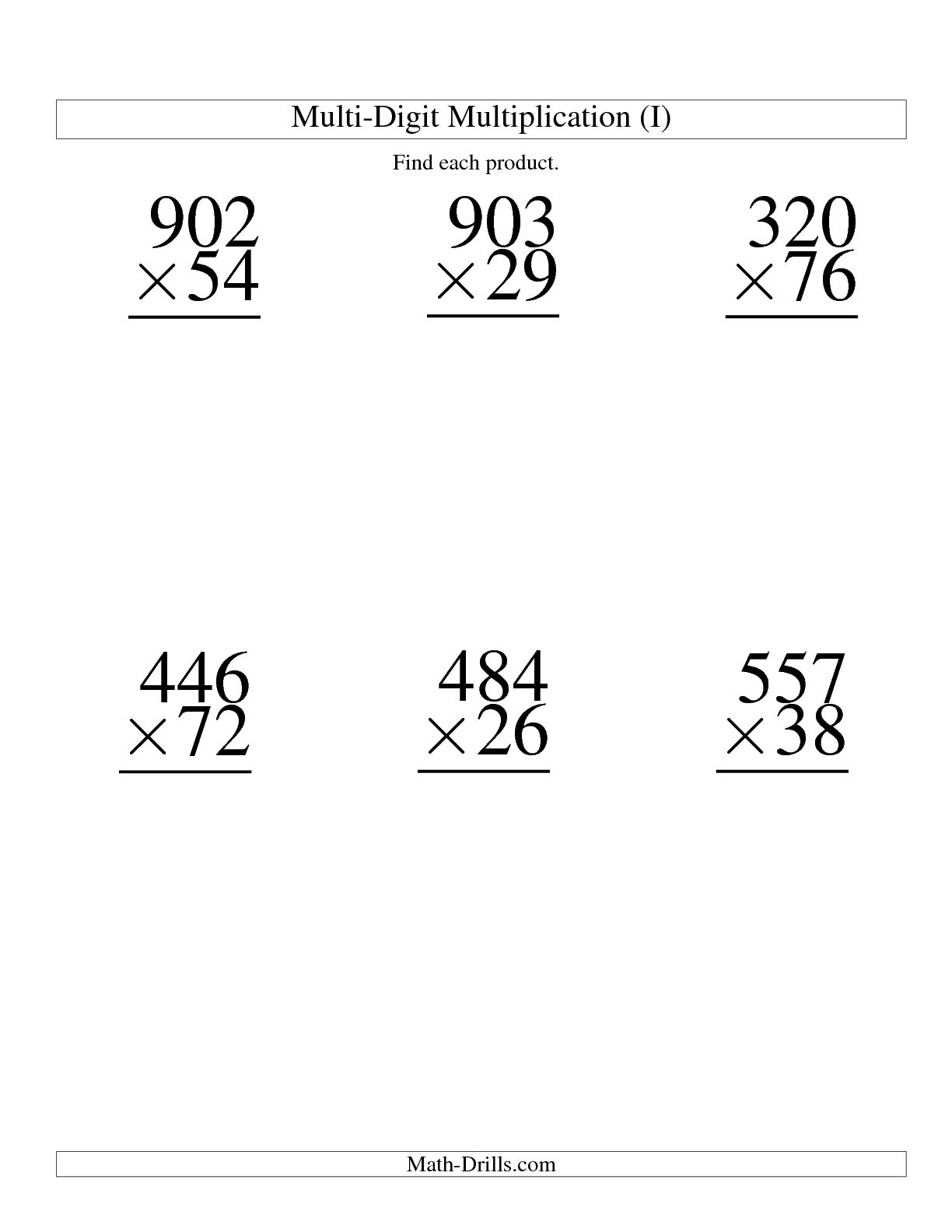 16 Best Images Of Math Three Digit Multiplication Worksheets 3 Digit Addition And Subtraction