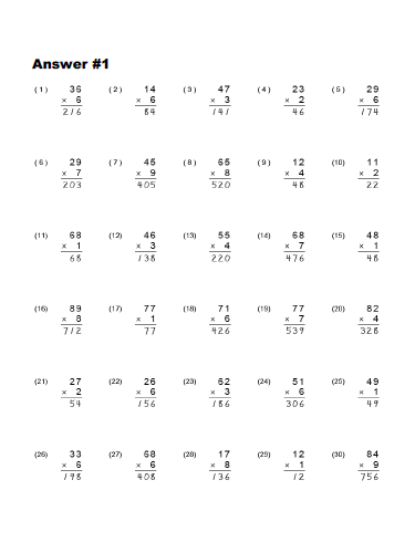 13 Best Images Of Printable Multiplication Worksheets 9th Grade 9th 