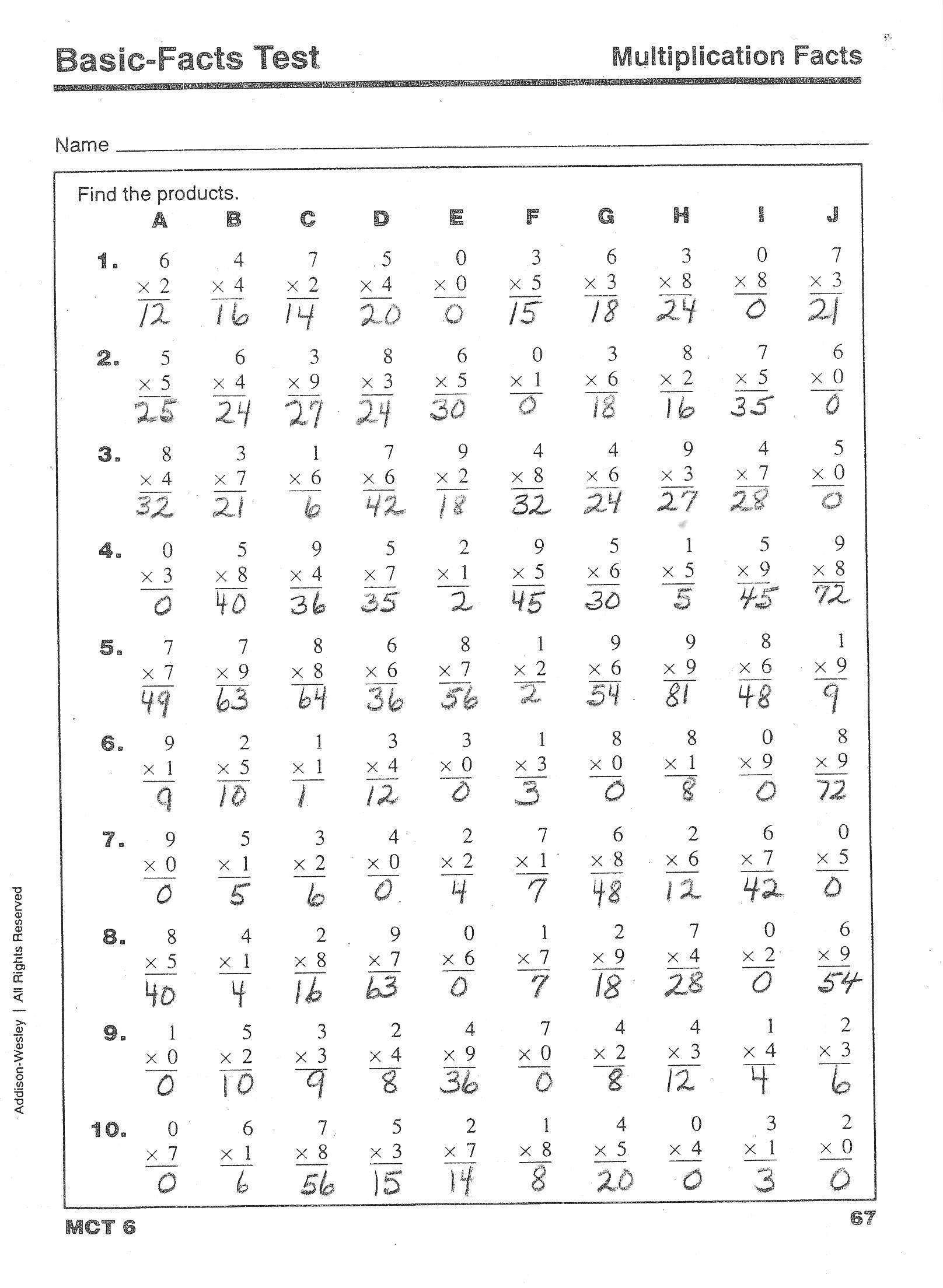 12 Best Images Of Multiplication Worksheets 6 12 Multiplication Chart Multiplication