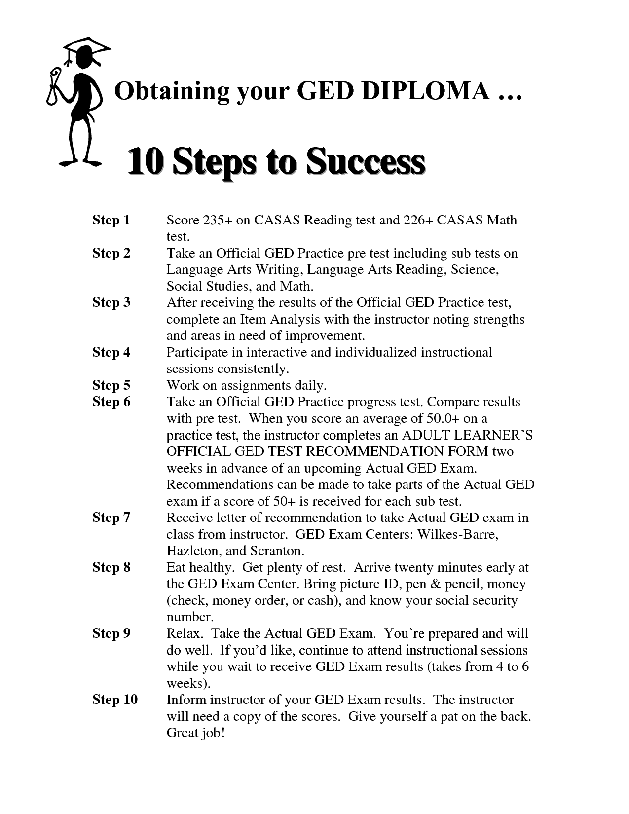 Ged Math Worksheets With Answers