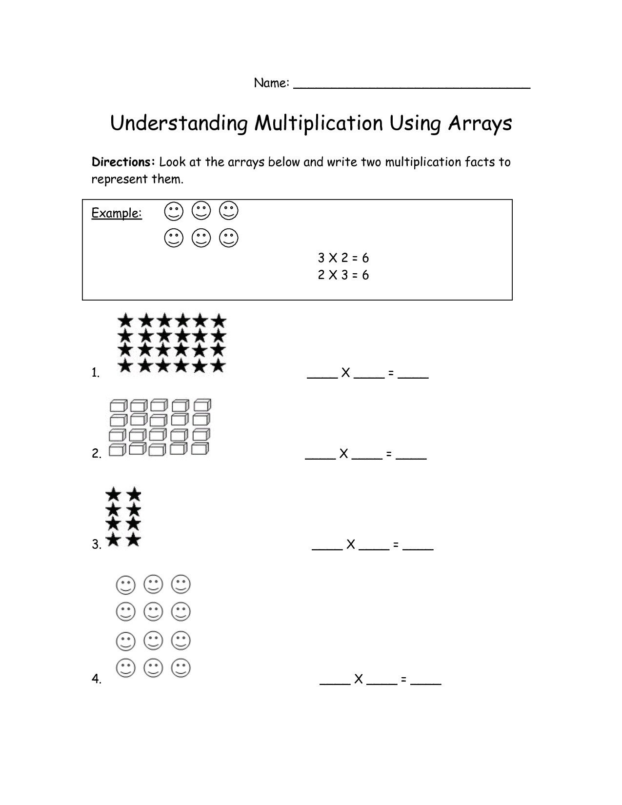 13 Best Images Of Array Worksheets 2nd Grade Math Printable Multiplication Worksheets 2nd