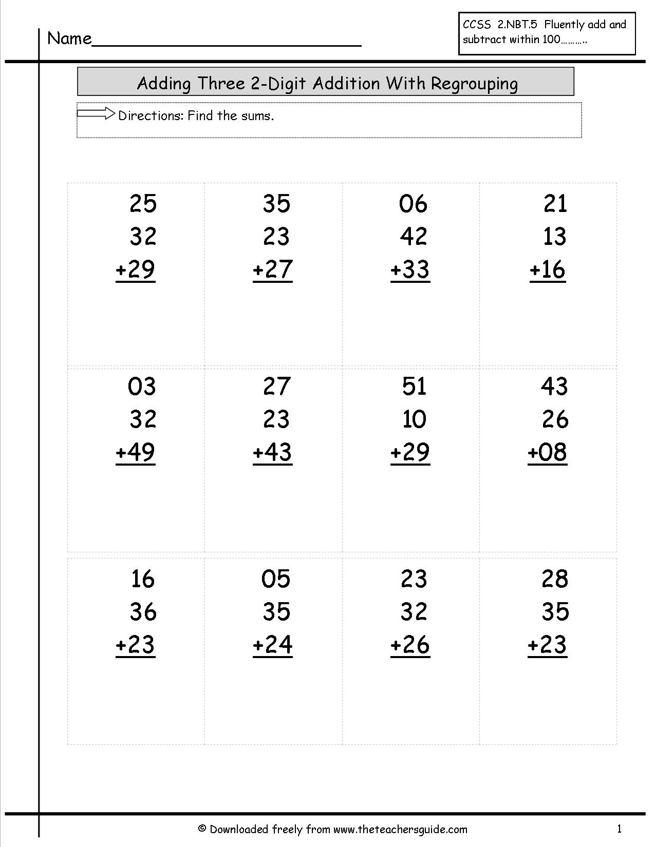 14-best-images-of-2-digit-addition-worksheets-adding-one-digit