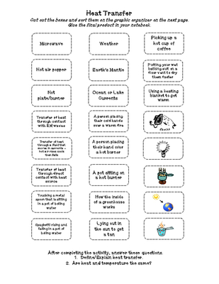 Heat Transfer Worksheet Answer Key - Escolagersonalvesgui